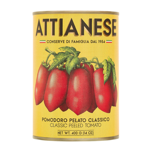 Italian whole peeled tomatoes pomodoro retro style