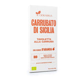 Ciokarrua Orange Peel Organic Carrubato di Sicilia Carob 50g