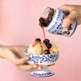 Fabbri Amarena Cherries in Syrup Clear Glass Jar 230g