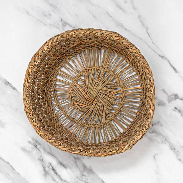 Natural 'Canestri' Rush Cheese Basket for Canestrato