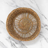Natural 'Canestri' Rush Cheese Basket for Canestrato