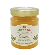 Brezzo Orange Blossom Pure Italian Honey Organic Raw Cold Extracted 350g