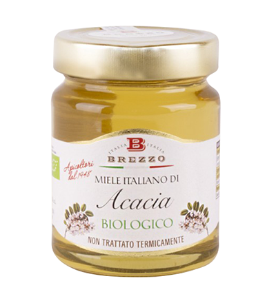 Brezzo Acacia Pure Italian Honey Organic 350g