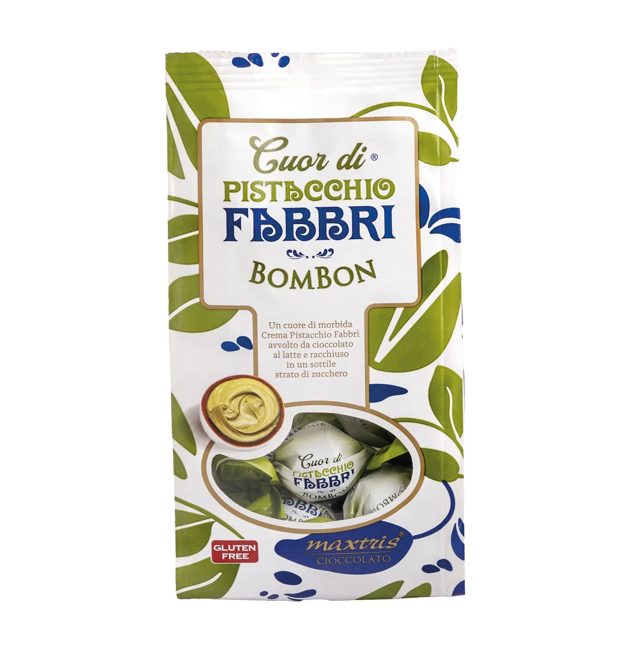 Fabbri Cuor di Pistachio Bombon Chocolate Praline 120g