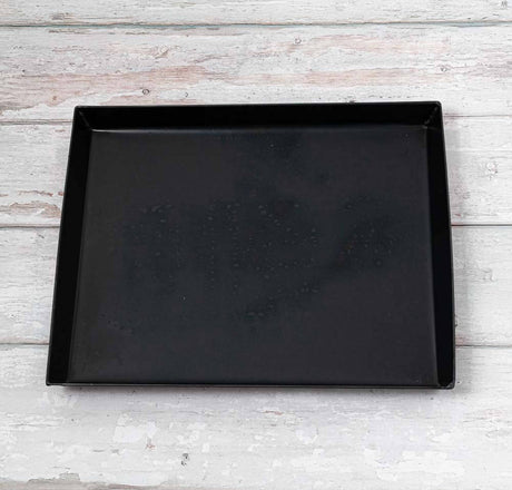 Blue Iron Rectangular Baking Tin / Tray / Pizza Pan