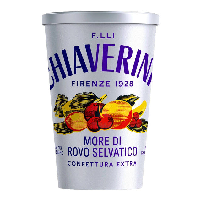 Chiaverini Wild Blackberry 'More di Rovo Selvatico' Extra Jam 400g