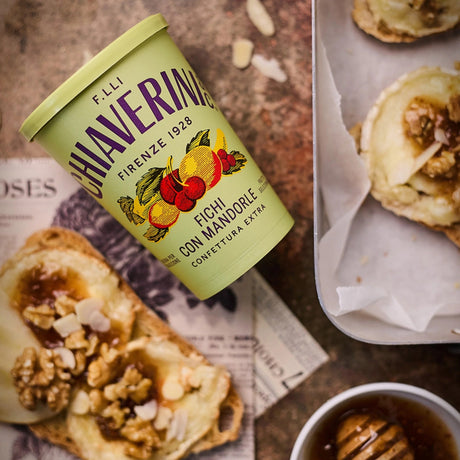 Chiaverini Fig with Almond 'Fichi con Mandorle' Extra Jam 400g