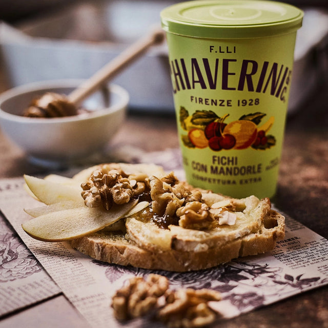 Chiaverini Fig with Almond 'Fichi con Mandorle' Extra Jam 400g
