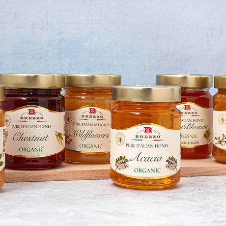 Brezzo Acacia Pure Italian Honey Organic 350g