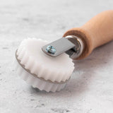 Straight Edge Cutting & Sealing Pastry Wheel 14mm