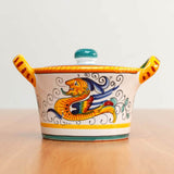 Raffaellesco Deruta Maiolica Parmesan Cheese Bowl