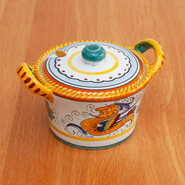 Raffaellesco Deruta Maiolica Parmesan Cheese Bowl