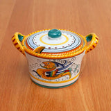 Raffaellesco Deruta Maiolica Parmesan Cheese Bowl