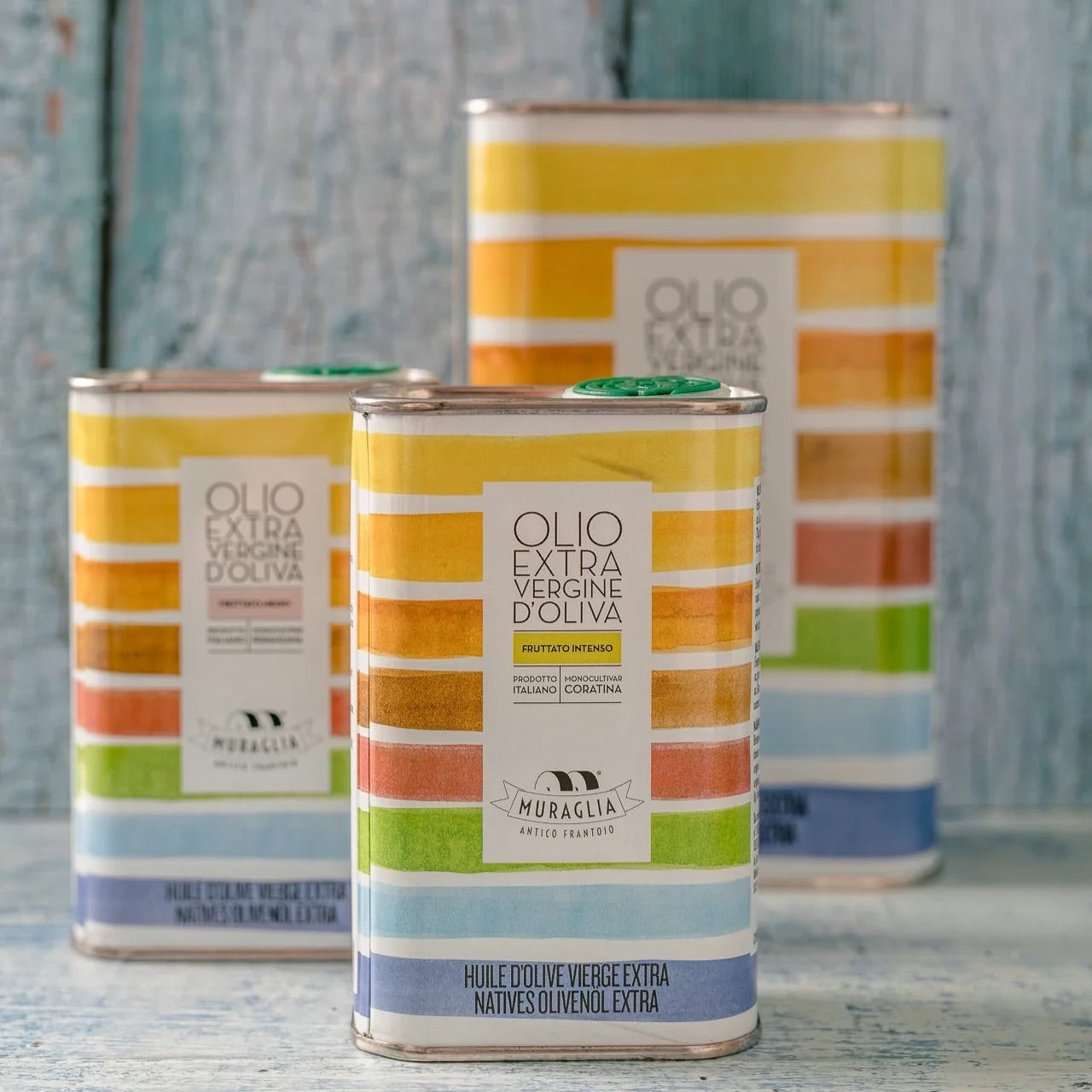 Frantoio Muraglia Rainbow Intense Fruity Coratina Extra Virgin Olive Oil 250ml Tin