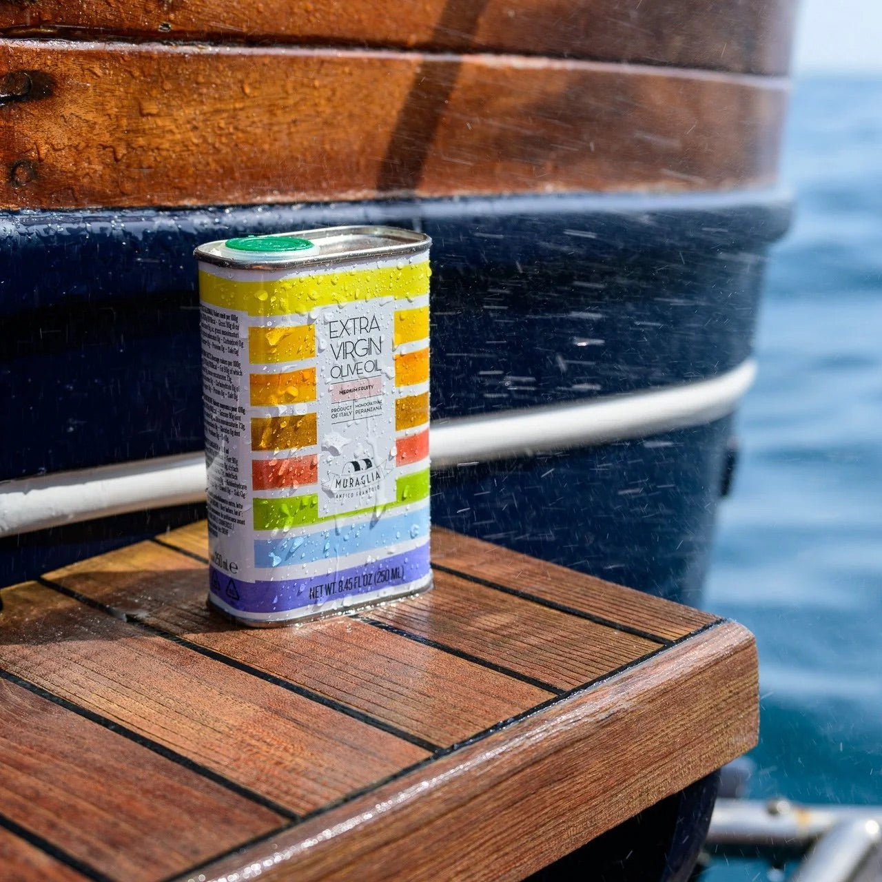 Frantoio Muraglia Rainbow Intense Fruity Coratina Extra Virgin Olive Oil 250ml Tin