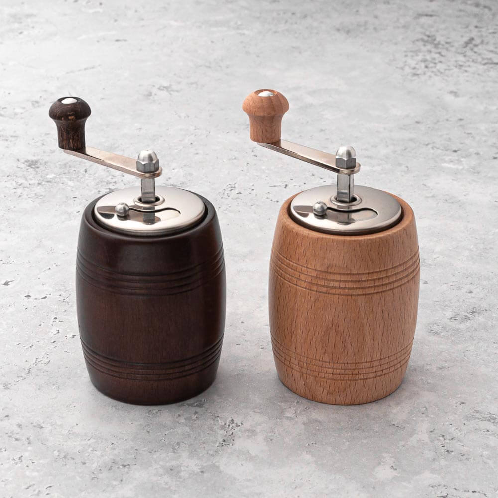 Salt and pepper grinders with handles deals