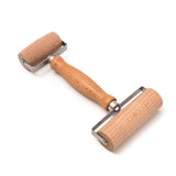 Double Wooden Pastry Roller