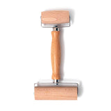 Double Wooden Pastry Roller