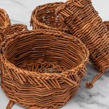 Natural Rush Ricotta Cheese Basket 'Fuscella'