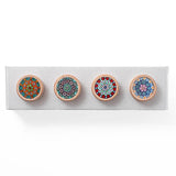 Murano Glass Millefiori Bottle Stopper / T shaped Cork 19mm