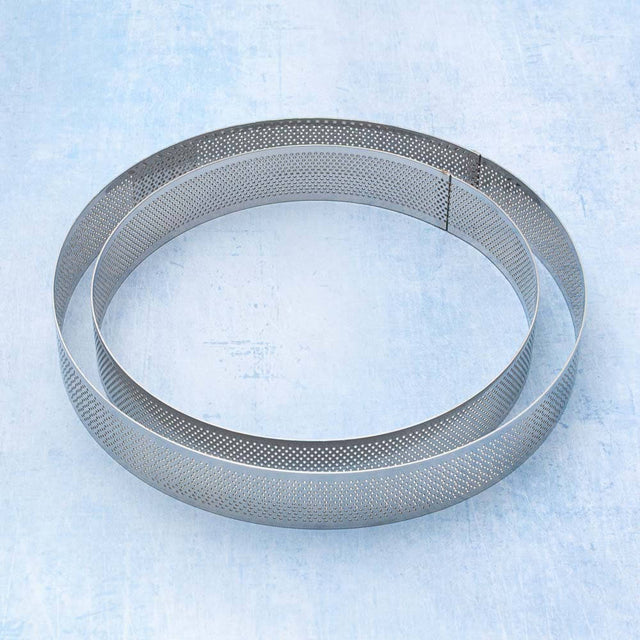 Perforated Stainless Steel Pastry Hoop / Cake Ring
