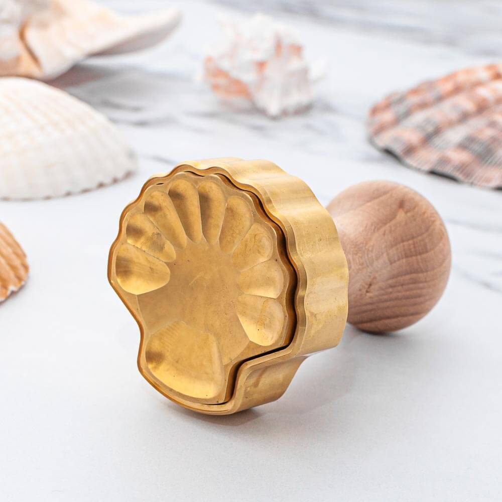 Professional Brass 'Conchiglia' Clam Shell Ravioli Stamp Cutter ...