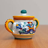 Ricco Deruta Maiolica Sugar Bowl