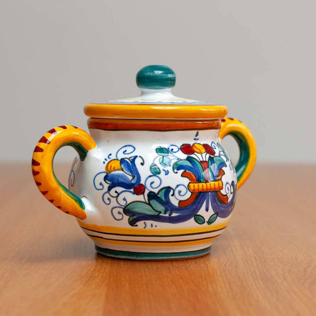 Ricco Deruta Maiolica Sugar Bowl