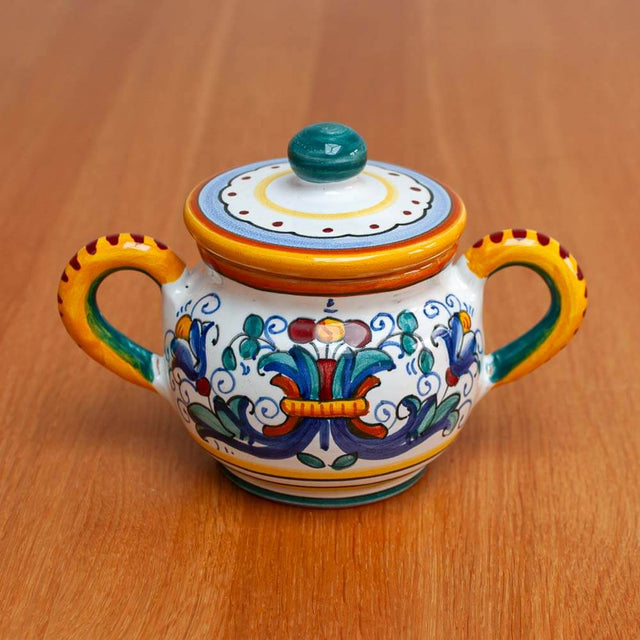 Ricco Deruta Maiolica Sugar Bowl