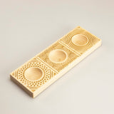 Wooden Ravioli Tray 'Circles' Pasta Mould