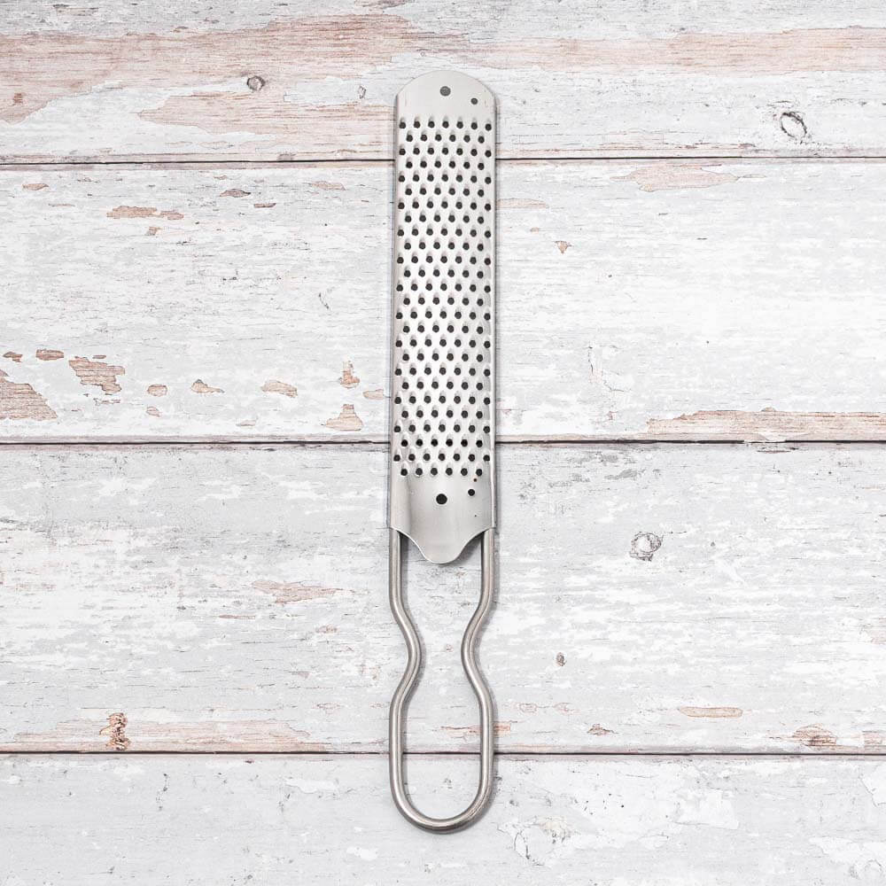 Traditional Long Rasp Handheld Paddle style Cheese Grater / Zester