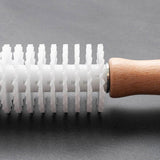 Zigzag Edge Spaghetti Rolling Pin with Plastic Blades - Thickness of Pasta Strips 0.5cm