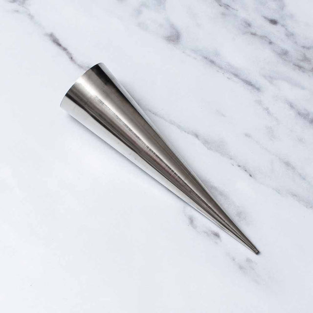 Set of 6 Traditional Cannoli Conical Tube Moulds