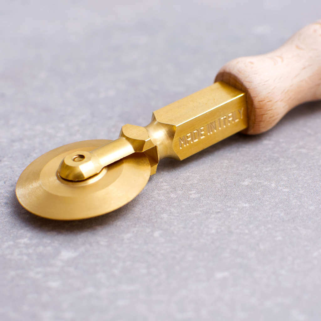 Ga.Ri Brass Pasta Pastry Cutter Wheel