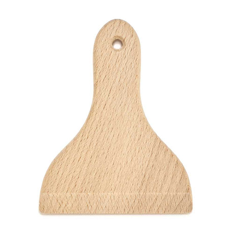 Italian Beech wood pastry dough scraper