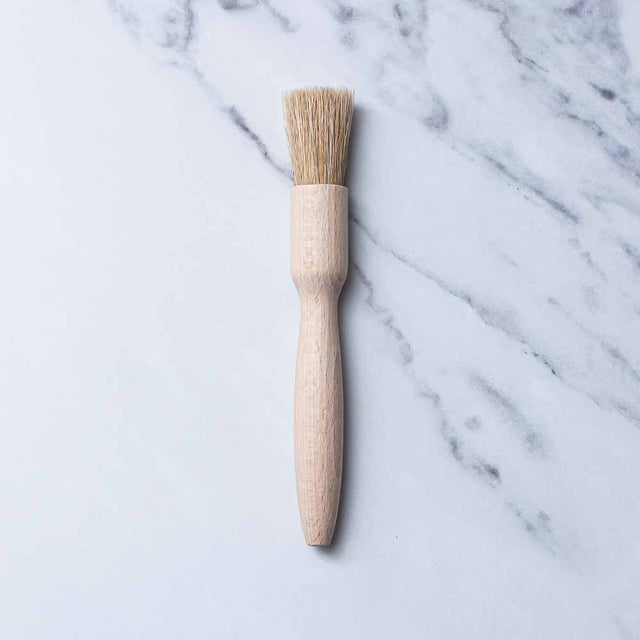 Natural Bristle Round Pastry Brush