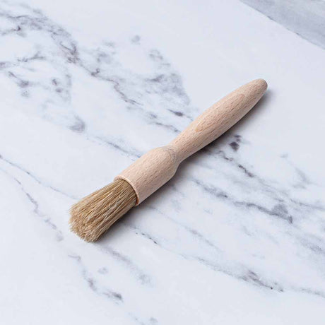Natural Bristle Round Pastry Brush