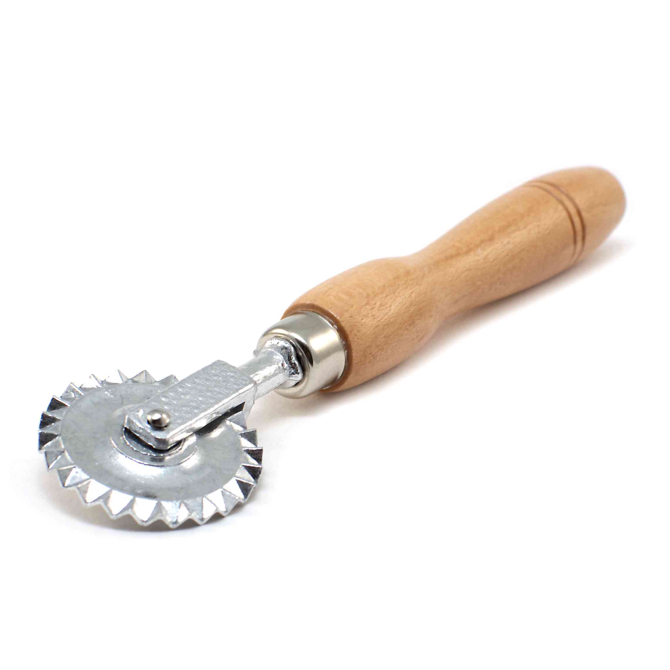 Straight Pastry / Pasta Wheel Cutter with Aluminium Wheel and