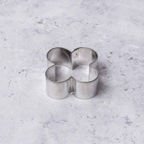 Small Quatrefoil Clover Cookie / Biscuit Cutter 5.5cm