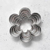 Set of Six Flower Cookie Cutters
