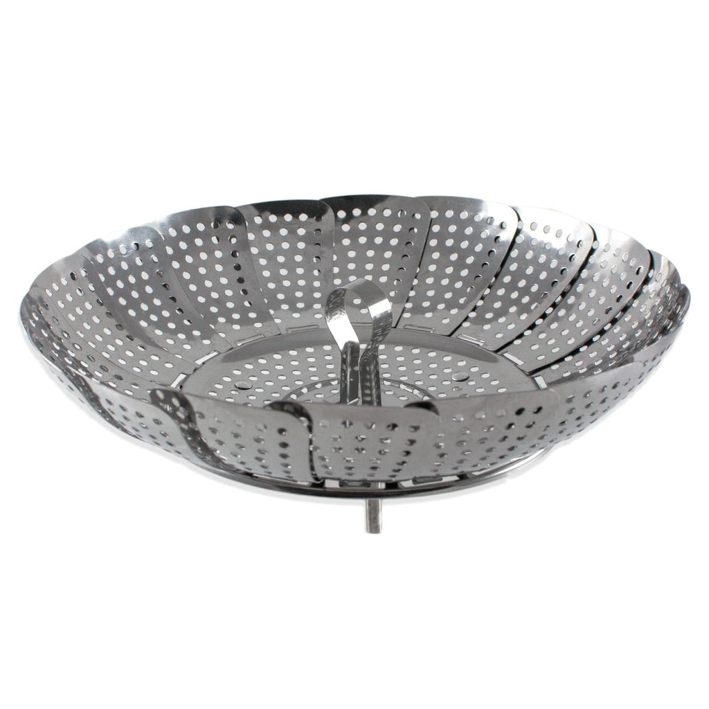 Stainless Steel Vegetable Steamer Folding Basket 22cm