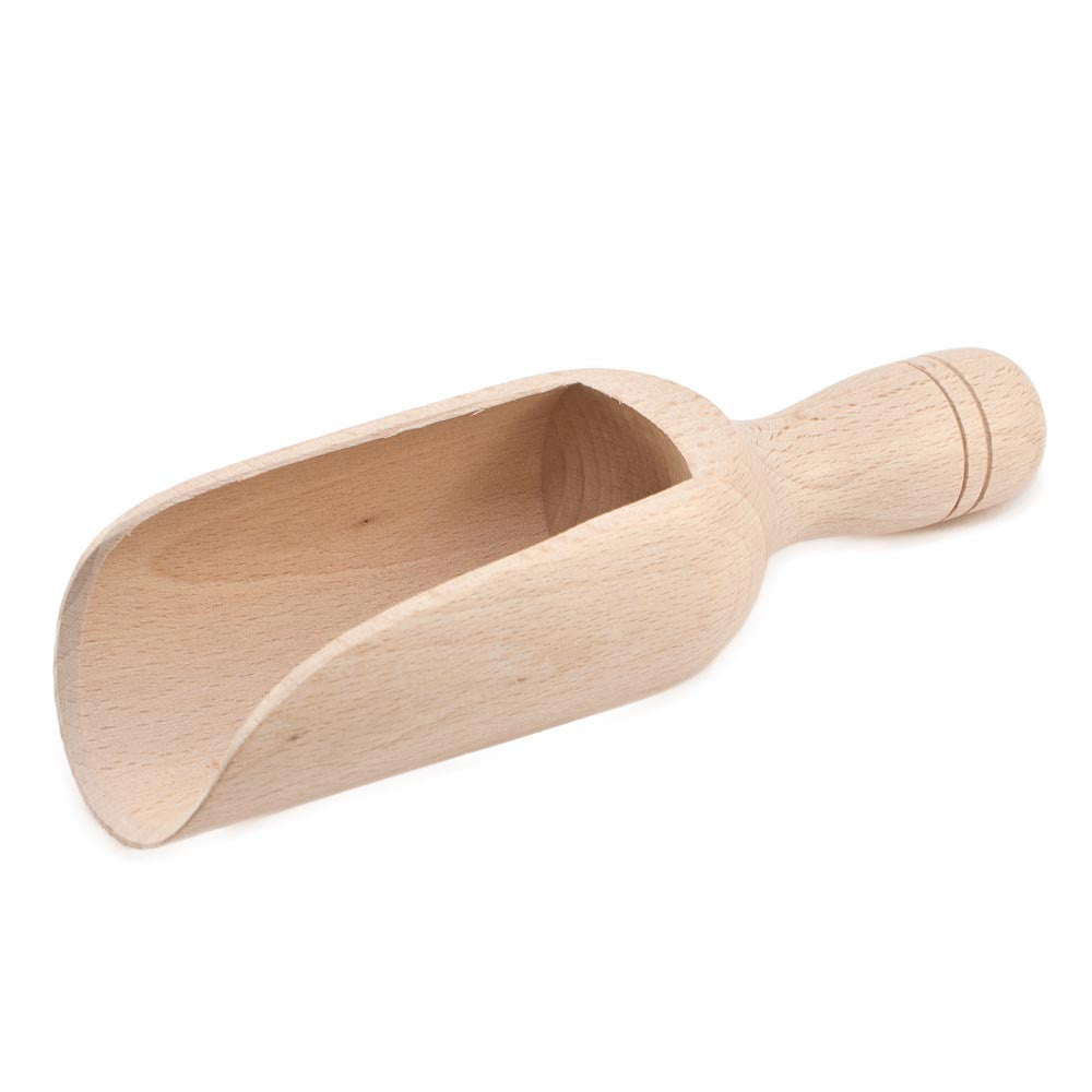 Extra Large Wooden Scoop 150ml Length 20cm