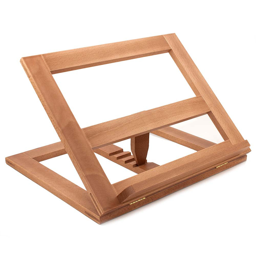 Adjustable & Foldable Wooden Cook Book Stand